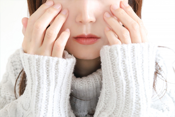 三叉神経痛の女性