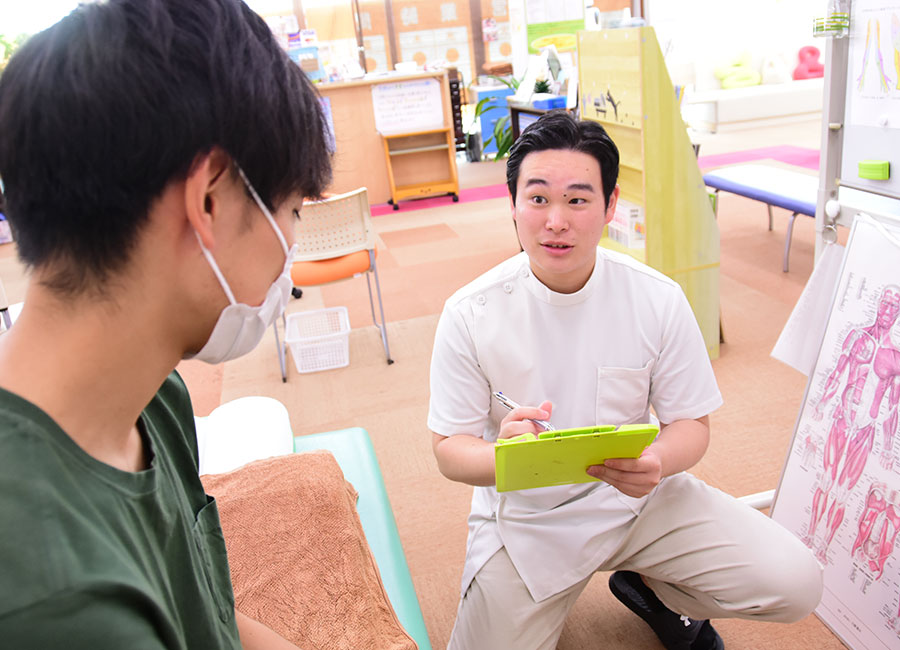 丁寧な問診