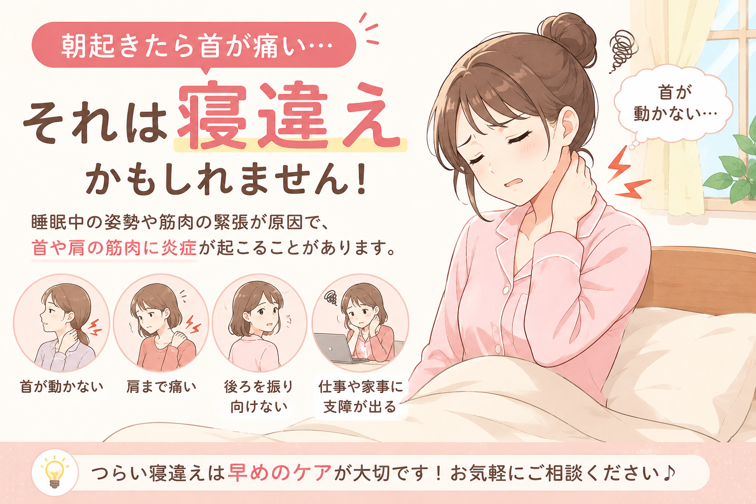 寝違え
